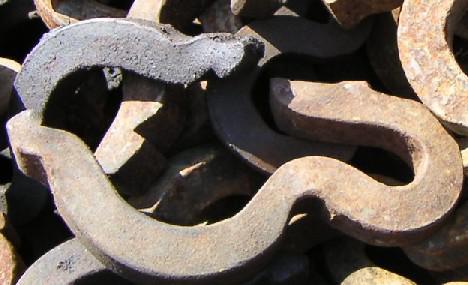 Противоугон пружинный П65 по ТУ 14-4-1438-87 к рельсам типа Р65